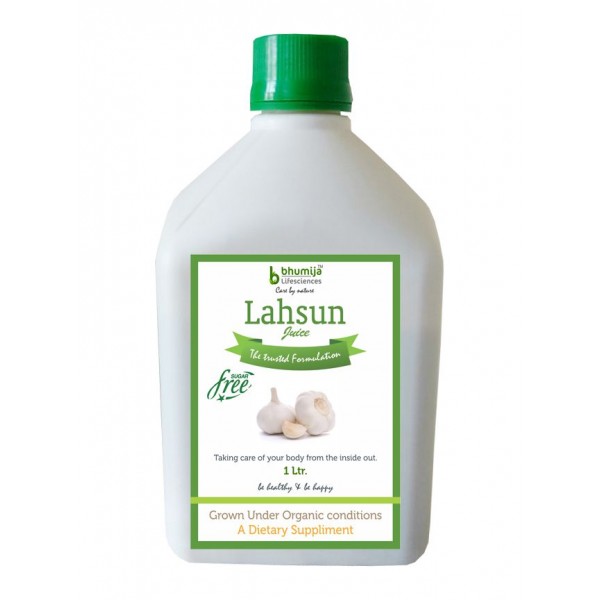 Bhumija Lifesciences Lahsun Juice (Sugar Free) 1 Ltr.