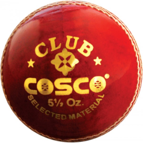 Cosco Club Cricket Leather Ball