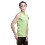 Gypsum Men Cut Sleeve Tshirt Sea Green Color GYPMCS-00112