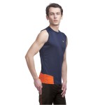 Gypsum Mens Cut Sleeve Tshirt Navy Color GYPMCS-00117