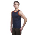 Gypsum Mens Cut Sleeve Tshirt Navy Color GYPMCS-00124