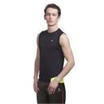 Gypsum Mens Cut Sleeve Tshirt Black Color GYPMCS-00125