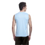 Gypsum Mens Cut Sleeve Tshirt Sky Blue Color GYPMCS-00126