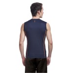 Gypsum Mens Cut Sleeve Tshirt Navy Color GYPMCS-00127