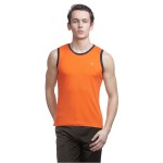 Gypsum Mens Cut Sleeve Tshirt Orange Color GYPMCS-00130