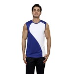 Gypsum Mens Cut Sleeve Tshirt Royal Blue Color GYPMCS-00134