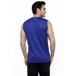 Gypsum Mens Cut Sleeve Tshirt Royal Blue Color GYPMCS-00135