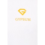 Gypsum Mens Round Neck Sleeveless Tshirt White Color GYPMCS-026