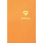 Gypsum Mens Round Neck Sleeveless Tshirt Orange Color GYPMCS-030