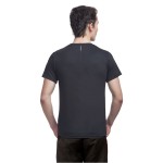 Gypsum Mens Printed Round Neck Tshirt Black Color GYPMRN-00115