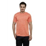 Gypsum Mens Round Neck Tshirt Orange Color GYPMRN-00136