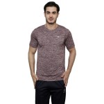Gypsum Mens Round Neck Tshirt Coffee Brown Color GYPMRN-00138
