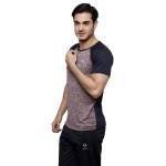 Gypsum Mens Round Neck Tshirt Navy Color GYPMRN-00142