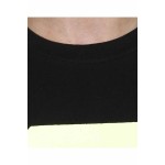Gypsum Mens Printed Round Neck Tshirt Black Color GYPMRN-00156