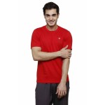 Gypsum Mens Basic Round Neck Tshirt Red Color GYPMRN-00163