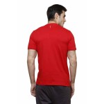 Gypsum Mens Basic Round Neck Tshirt Red Color GYPMRN-00163
