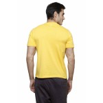Gypsum Mens Basic Round Neck Tshirt Yellow Color GYPMRN-00164