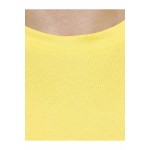 Gypsum Mens Basic Round Neck Tshirt Yellow Color GYPMRN-00164