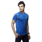 Gypsum Mens Round Neck Tshirt Royal Blue Color GYPMRN-0063