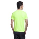Gypsum Mens Round Neck Tshirt Floroscent Green Color GYPMRN-0098