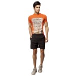 Gypsum Mens Shorts Black Color GYPMS-0035