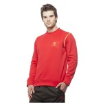 Gypsum Mens Sweat Tshirt Red Color GYPMST-0089