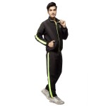 Gypsum Mens Tracksuit Black Color GYPMTS-0050