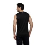 Gypsum Mens Cut Sleeve Tshirt Black Color GYPMCS-00146