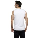 Gypsum Mens Cut Sleeve Tshirt White Color GYPMCS-00147