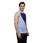 Gypsum Mens Cut Sleeve Tshirt Sky Blue Color GYPMCS-00148