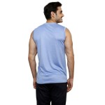 Gypsum Mens Cut Sleeve Tshirt Sky Blue Color GYPMCS-00148
