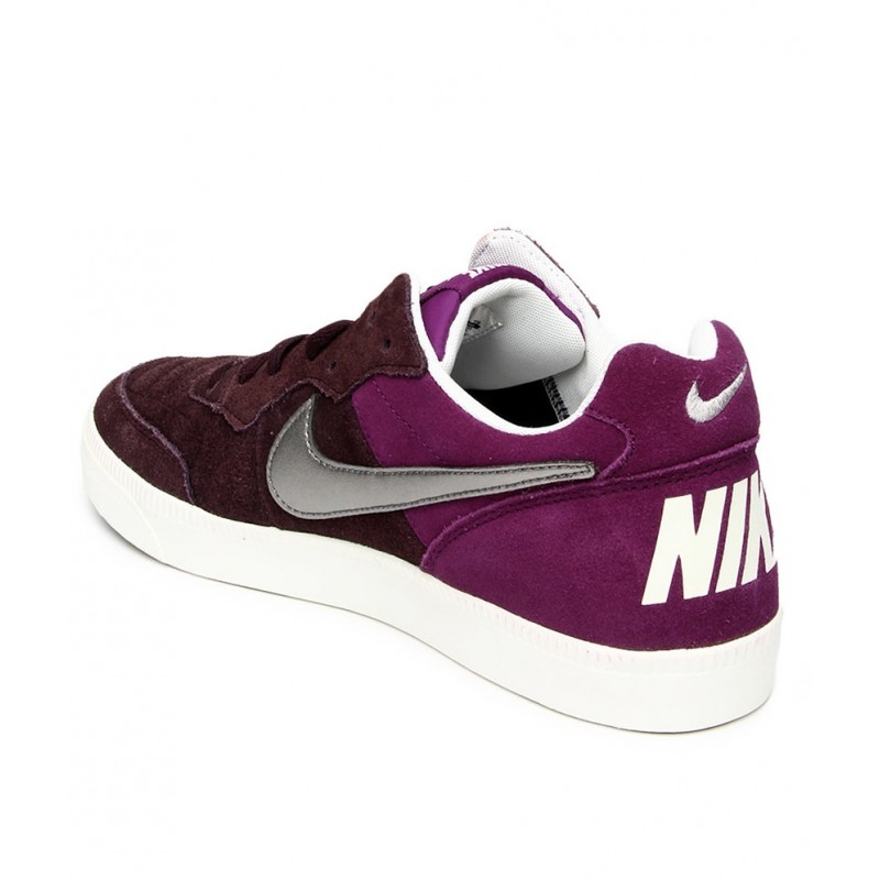 Buy Nike NSW Tiempo Trainer Sneakers (Maroon) @ Discounted Price on  SportsGEO