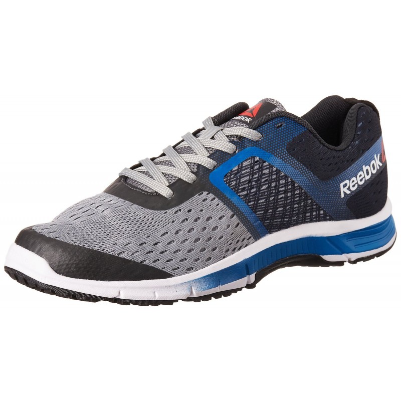 reebok gray running shoes