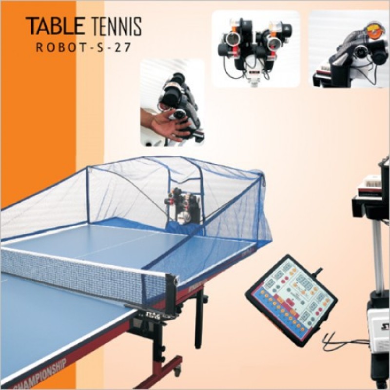 Buy Stag Premium Table Tennis Robot Double Headed Online At Best