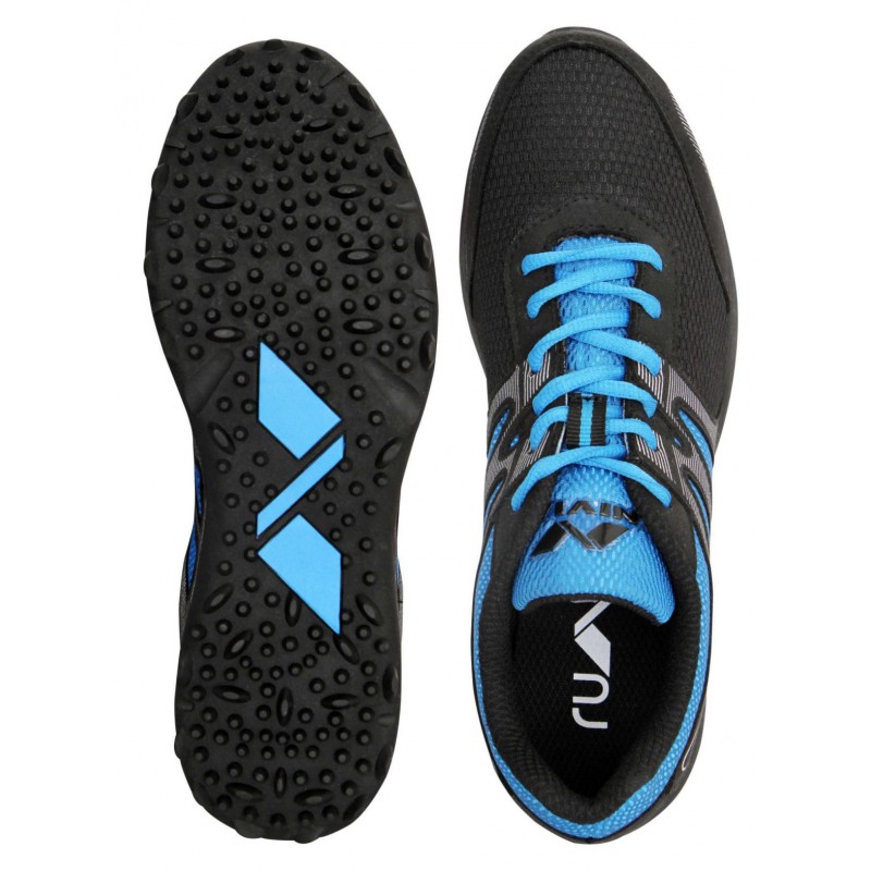 nivia blue marathon running shoes