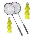 Aadia Badminton Racquets With 6 Shuttles (B072BBJDXS)