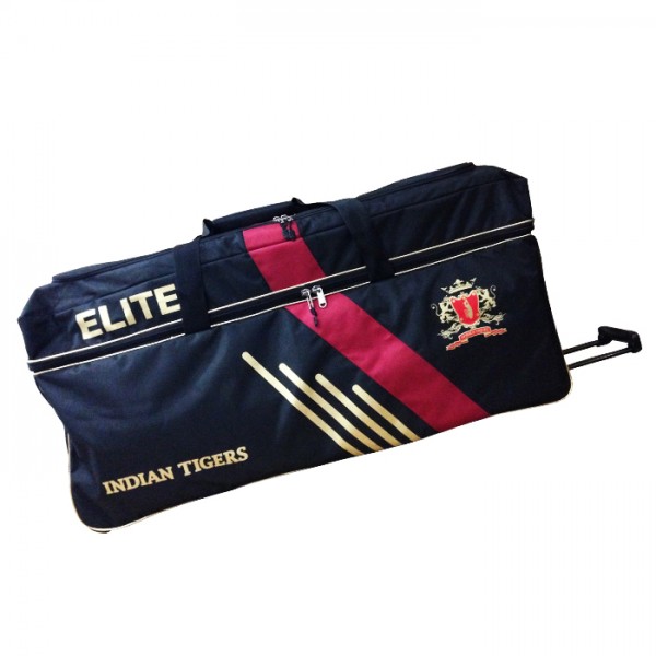 Indian Tigers Elite Double Decker (Wheelie) Kit Bag