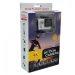 PremiumAV Action Camera + LCD Display Sports (Silver)