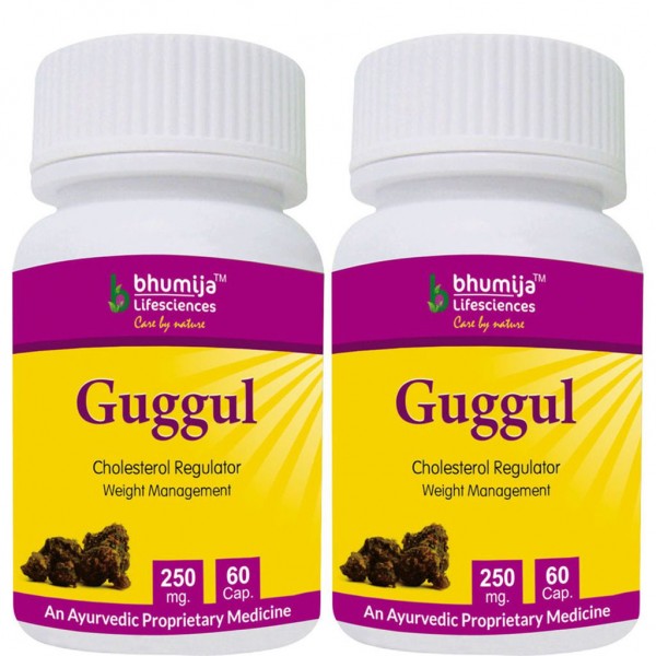 Bhumija Lifesciences Guggul Capsules 60's (Pack of Two)