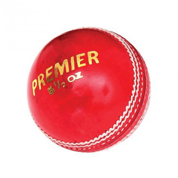 DSC Premier (4 Pcs) Cricket Leather Ball (1 Pcs Blister)