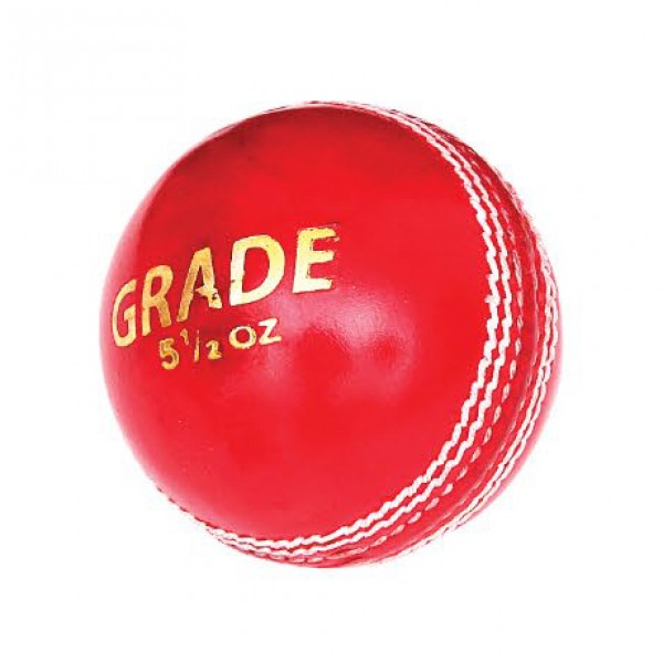 DSC Grade (4 Pcs) Cricket Leather Ball (1 Pcs Blister)