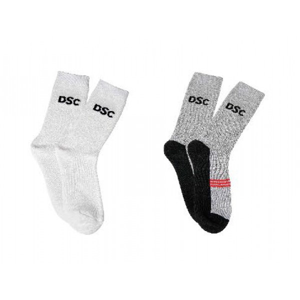 DSC Passion (White / Grey) Socks