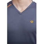 Gypsum Men Cut Sleeve Tshirt Dark Grey Color GYPMCS-00105