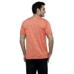 Gypsum Mens Round Neck Tshirt Orange Color GYPMRN-00136