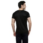 Gypsum Mens Round Neck Tshirt Black Color GYPMRN-00140