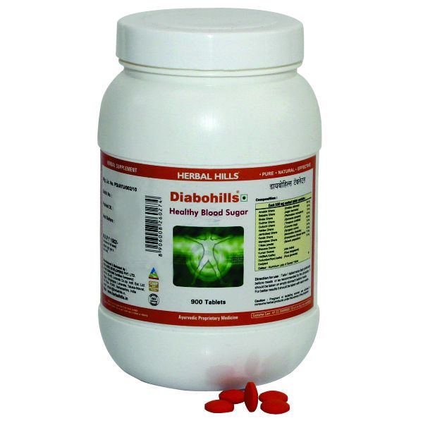 Herbal Hills Diabohills Value Pack 900 Tabs