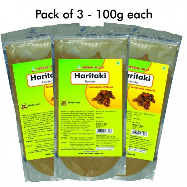 Herbal Hills Haritaki Powder 100 Gms Powder
