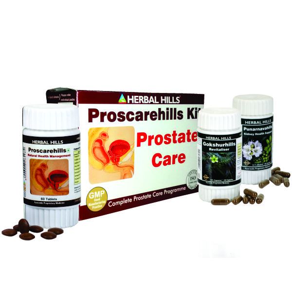 Herbal Hills Proscarehills Kit (Proscarehills, Gokshurhills, Punarnavahills)
