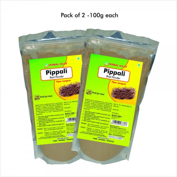 Herbal Hills Pippali Root Powder 100 Gms Powder