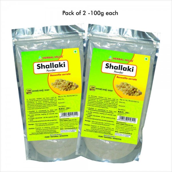Herbal Hills Shallaki Powder 100 Gms Powder